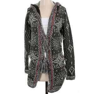 Free People Kai Pom XS Cardigan Sweater